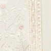 Cream Blended Viscose Indo Western with Dupatta